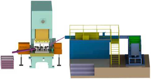 軸承套圈自動鍛造生產線，擺臂鍛壓機械手，搖臂鍛造機械手，熱鍛機械手，軸承鍛造機械手